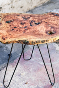 Metallerie table récup acier Annecy